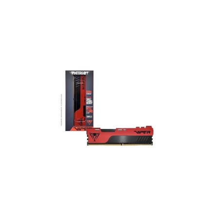 MEMORIA RAM PC 8GB PATRIOT VIPER ELITE II DDR4 3200MHz CL18 1.35V PVE248G320C8 V NEGRO/ROJO