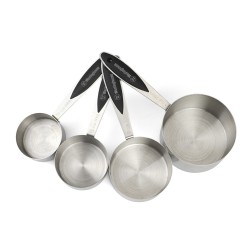 Westinghouse Set de 4 tazas de medida en acero inoxidable WCKG0081016