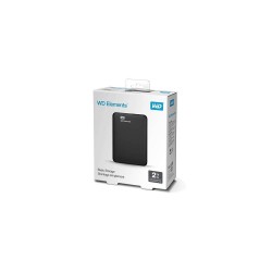WD ELEMENTS Almacenamiento portátil WDBU6Y0020BBK - Disco duro - 2 TB - externo (portátil) - USB 3.0
