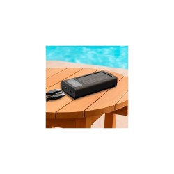 Xtech XPB-200 - Solar Power Bank - 24 pin USB-C / 4 pin USB Type A / 5 pin Micro-USB Type A - 24 pin USB-C / 4 pin USB Type A / 