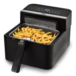 CHIQ freidora aire y aceite duo touch negra CQXAO03G1T1B