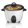 HAMILTON BEACH 16 Cup Glass Lid Rice Cooker 37516MN
