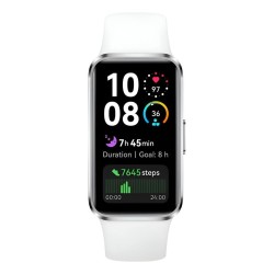 Huawei Band 10 cuerpo metálico blanco 55020EKX