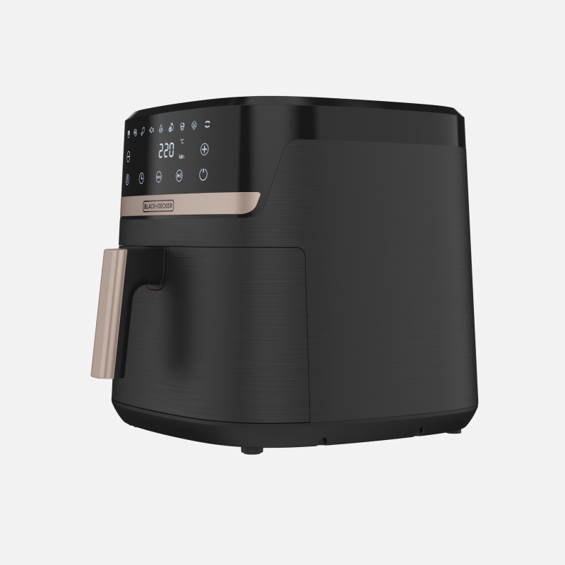 Black + Decker freidora de aire 8L purifry digital color negro - AFBD82-1BDLA