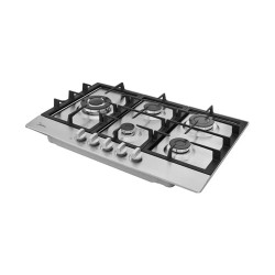 Midea estufa empotrable a gas 30" color silver MTGB30TL3402GS