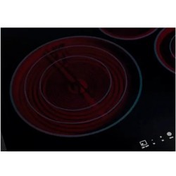 Frigidaire plantilla eléctrica vidrio 24" empotrable 4 quemadores ETEF24F7ESB