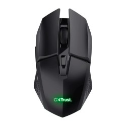 Trust mouse gaming inalambrico GXT 110 Felox recargable con iluminación LED multicolor negro - 25037
