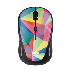 Trust mouse inalambrico multicolor - 22337