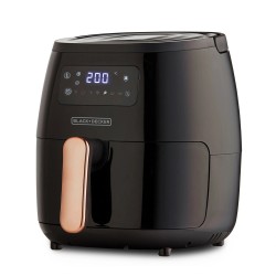 Black + Decker freidora de aire digital 5.7L negra HFD5055B