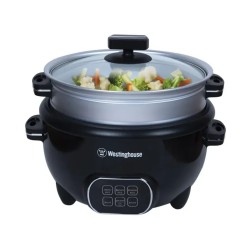 Westinghouse olla arrocera multi usos digital 1.8L 8 funciones negra - WKRCD1020