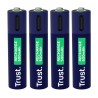 Trust pilas AAA recargables en USB-C 4 pack - 25671