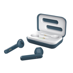 Trust audifonos bluetooth wireless color azul c/controles tactiles - 23780