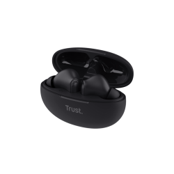 Trust audifonos bluetooth color negro microf  c/cancelacion de ruido - 25296