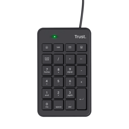 Trust teclado numerico USB color negro - 22221