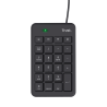 Trust teclado numerico USB color negro - 22221
