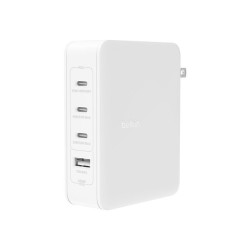 Belkin - Adaptador de corriente - tecnología GaN - 140 vatios - Fast Charge, Suministro de energía 3.1 - 4 conectores de salida