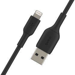 Belkin BoostCharge - Cable Lightning - Lightning macho a USB macho - 2 m - negro