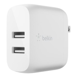 Belkin - - 24 vatios - 4.8 A - 2 conectores de salida (2 x USB)