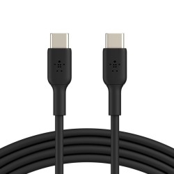 Belkin BoostCharge - Cable USB - 24 pin USB-C (M) a 24 pin USB-C (M) - 1 m - negro