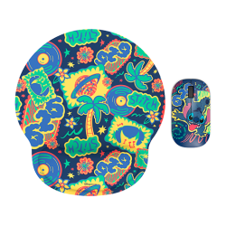 Xtech - XTM-DKT1ST - Mouse and mouse pad kit - 2.4 GHz - Wireless - Stitch KT1ST - Disney Stitch