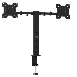 Klip Xtreme - Desktop to monitor mounting kit - With power strip