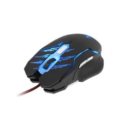Mouse para Gaming Xtech XTM-610 Lethal Haze - Resolución ajustable de hasta 3200 ppp - Luces LED de 4 colores - Cable sin enredo
