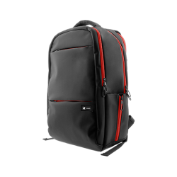 Xtech Insurgent XTB-507 Mochila para laptop 16.5” y accesorios de videojuegos - Nylon durable - Gaming   - Color Negro y Rojo -