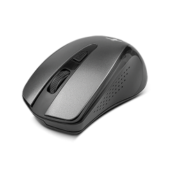 Xtech - XTM-315GY - Mouse - 2.4 GHz - Wireless - Aluminum gray - 4-button 1600dpi