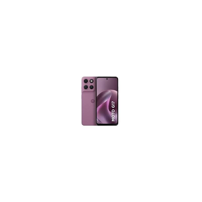 Motorola - 4 GB G17 - Smartphone - Android - 256 GB - Bordeaux Rosa - Touch - XT2623-1