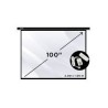 Klip Xtreme KPS-502 - Pantalla de proyección - instalable en el techo, instalable en pared - motorizado - 100" (254 cm) - 4:3 - 