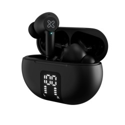 Klip Xtreme - True wireless earphones - Para Phone / Para Portable electronics / Para Tablet - Wireless - 22Hrs ANC Black