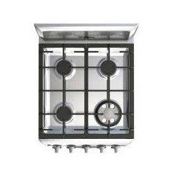 Cocina a gas Whirlpool Xpert 20  Acero LWWR5000S