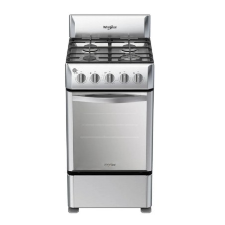 Cocina a gas Whirlpool Xpert 20  Acero LWWR5000S