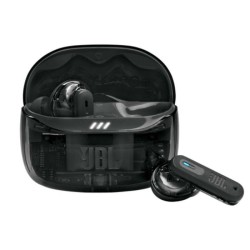 JBL TUNE - Beam - Headphones - Ghost Black - JBLTBEAM2GBLKAM