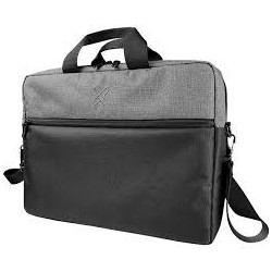 Klip Xtreme - Notebook carrying case - 15.6" - 100% polyester - Black and gray - KNC-041