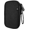 Xtech - Travel Tech organizer case - Durable polyester / 100% polyester - All black - Double-Compartment XTB-060