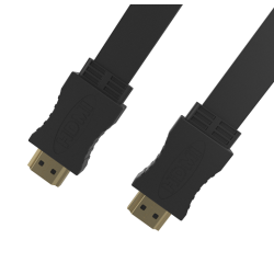 Xtech - Video / audio cable - HDMI - 15 pies - FLAT