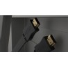 Xtech - Video / audio cable - HDMI - 15 pies - FLAT
