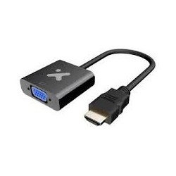 Xtech - Video adapter - 19 pin HDMI Type A - VGA - Black - XTC-384