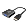 Xtech - Video adapter - 19 pin HDMI Type A - VGA - Black - XTC-384