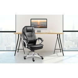 Xtech - Chair Secretar Black XTF-SC411