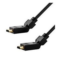 Xtech - Video / audio cable - HDMI - Male to Male Swivel 6f XTC-607