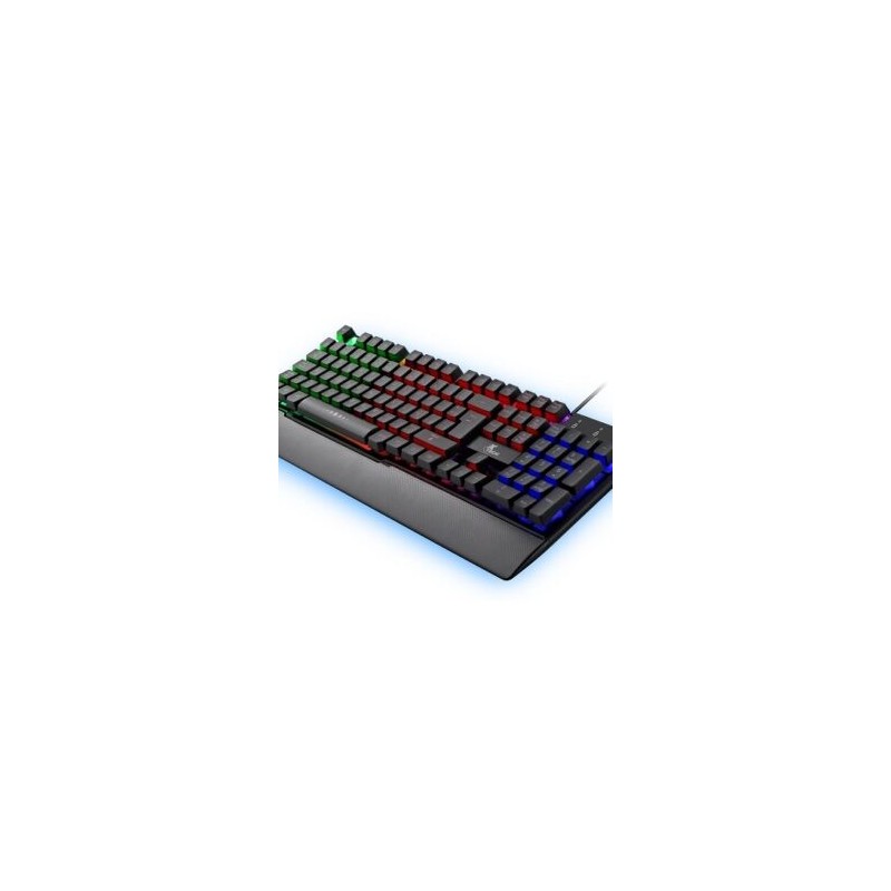 Xtech - Keyboard - Wired - Spanish - USB - Black - Multimedia 9 hotkeys  XTK-140S