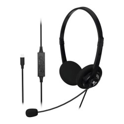 Xtech - XTH-245 - Headphones with microphone - Para Conference / Para Computer - Wired - ENC -In line control - USB-C