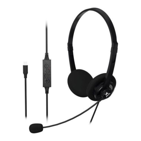 Xtech - XTH-245 - Headphones with microphone - Para Conference / Para Computer - Wired - ENC -In line control - USB-C