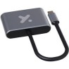 Xtech - Video adapter - USB Type C - HDMI female   VGA female - Aluminum - 2 in 1 XTC-542