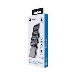 Xtech - 25-in-1 High-Precision Screwdriver Kit - S2 Steel and Al Alloy XTA-820