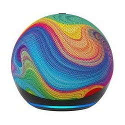 Amazon Echo Dot 5 Kids Edition Rainbow Swirl B0FD4435WL