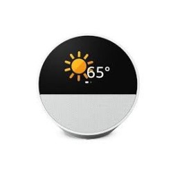 Amazon Echo Spot Alexa Despertador Inteligente Blanco Caja Dañada B0BFCBKXWL