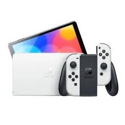 Consola Nintendo Switch OLED White + Super Mario Wonder Bundle HRGSKAASD